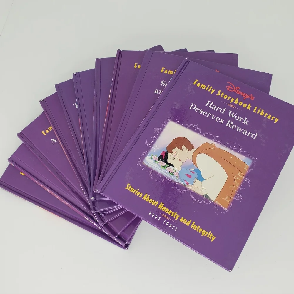 Vintage Disney Family Storybook Library books